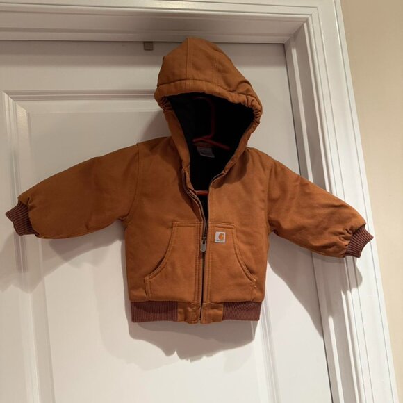 Carhartt Boys' Brown and Tan Jacket - Picture 1 of 7